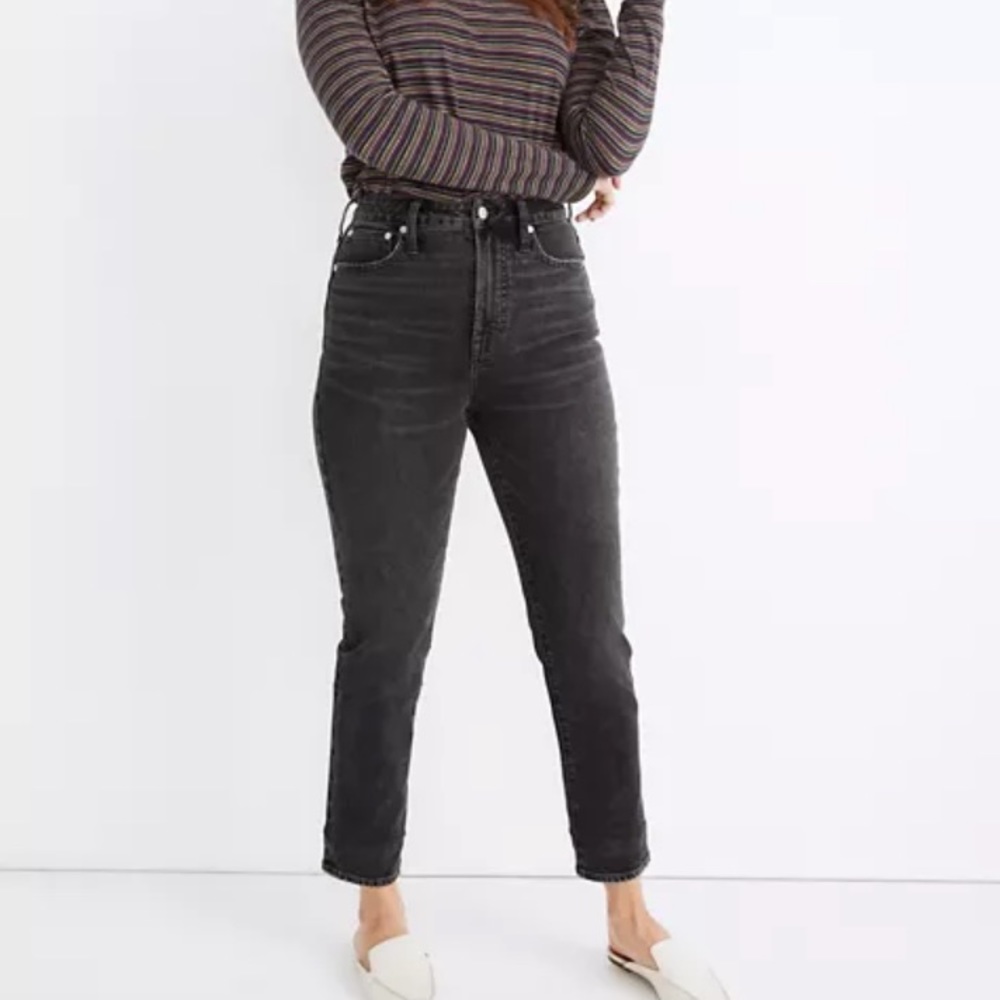 Madewell curvy perfect vintage jean in claybrook